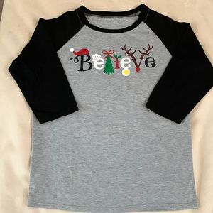 Believe Holiday t-shirt